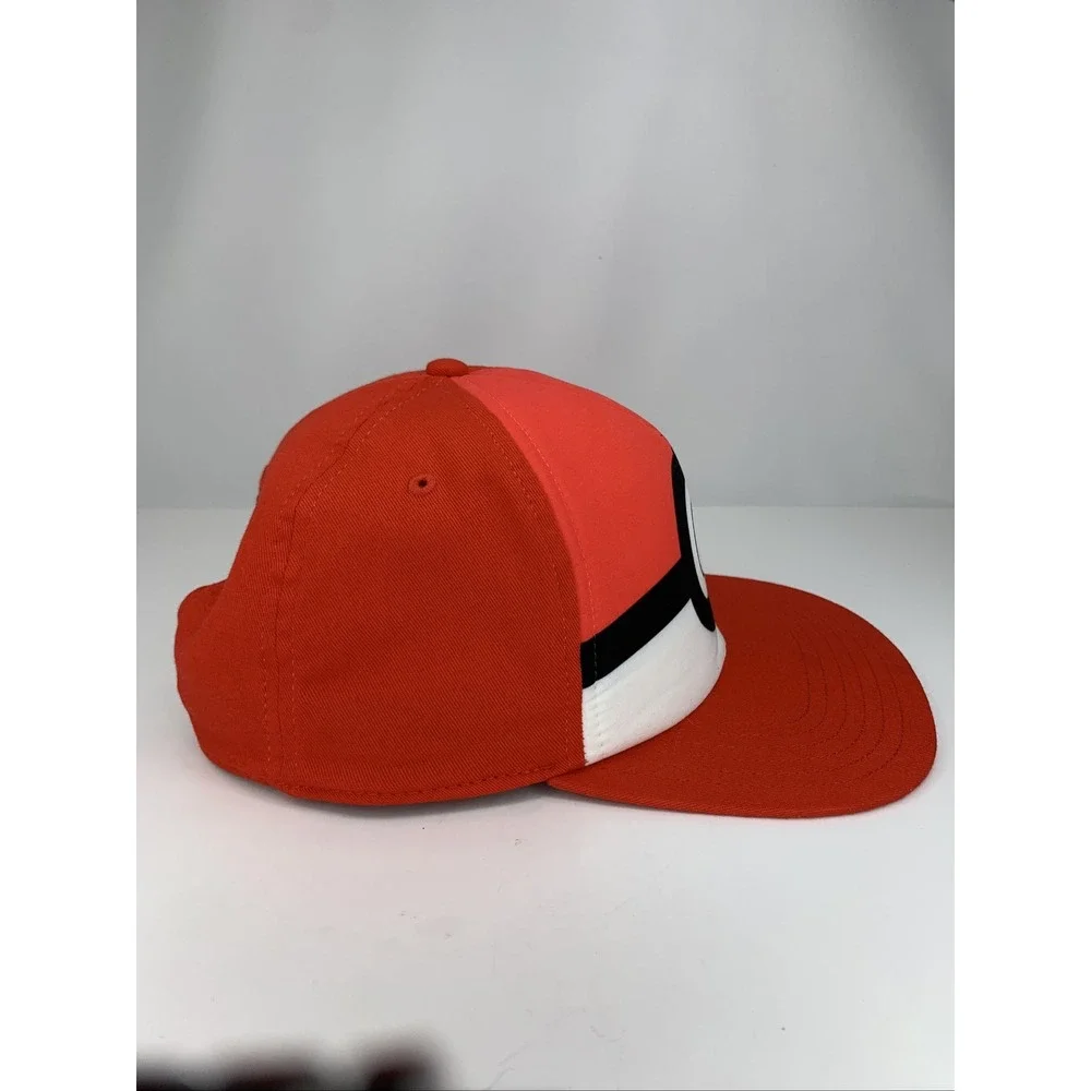 Pokemon Pokeball Hat Youth Kids Red White Black Adjustable Snapback Cap